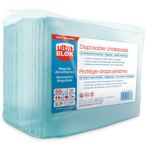 Ultra Blok Disposable Underpads 50