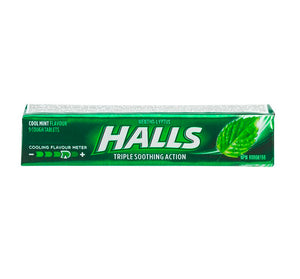 Halls Mentho-Lyptus 9 Cough Tablets Cool Mint Flavour