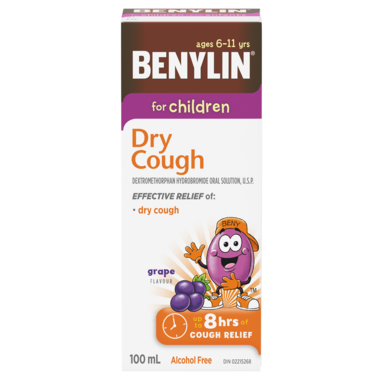 Benylin For Children Dry Cough 100mL