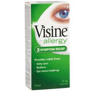 Visine for Allergy 3 Symptom Relief 15mL