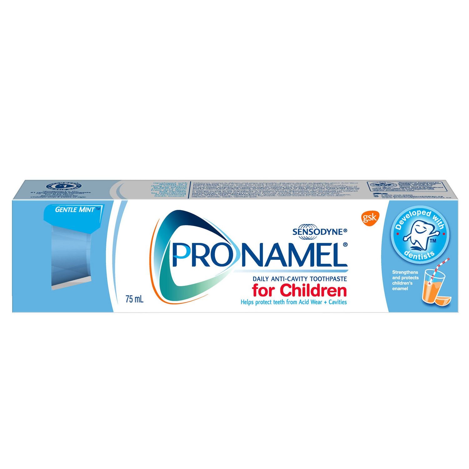Sensodyne ProNamel for Children Daily Anti-Cavity Toothpaste 75mL