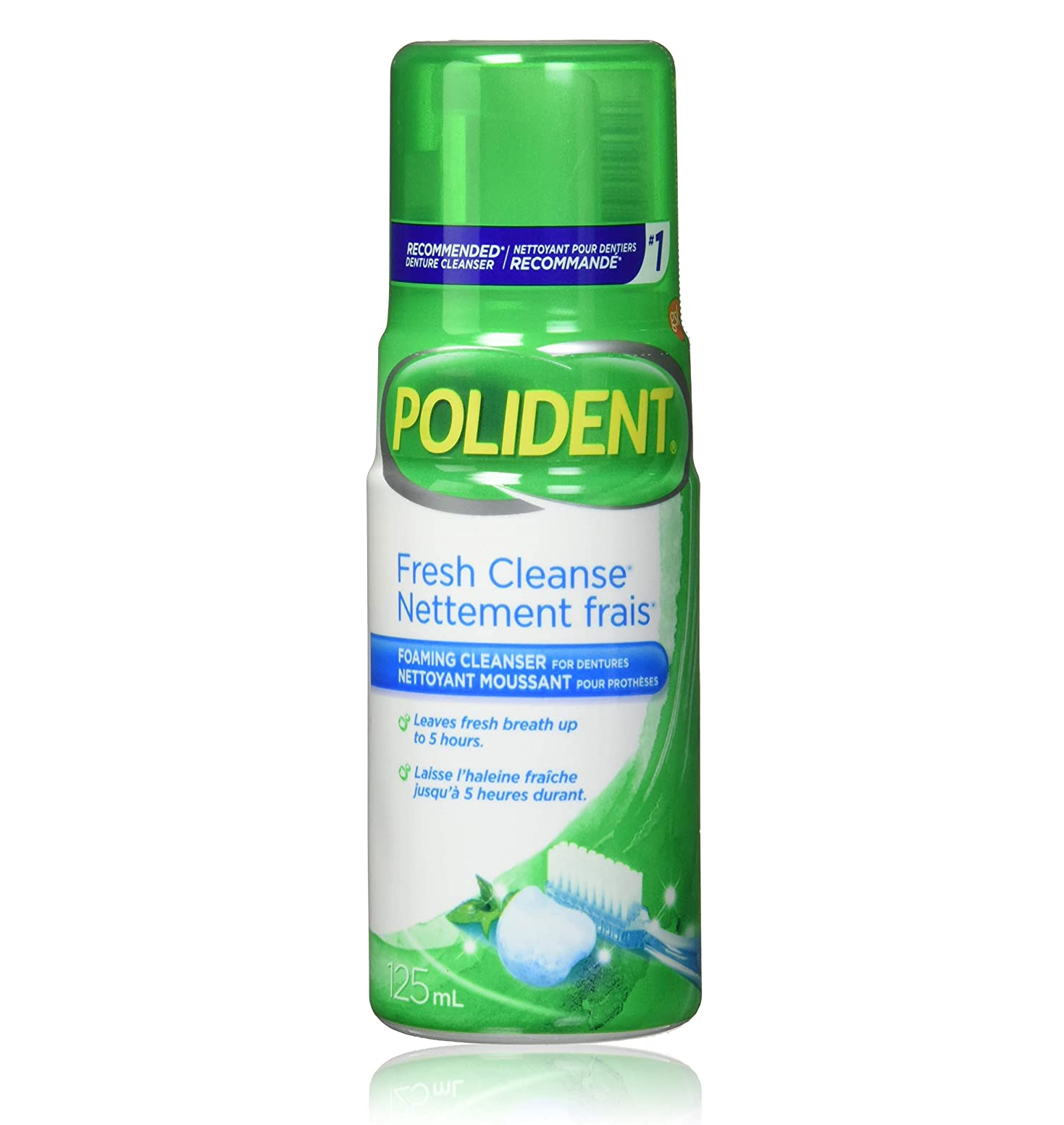 Polident Fresh Cleanse Foaming Cleanser 125mL