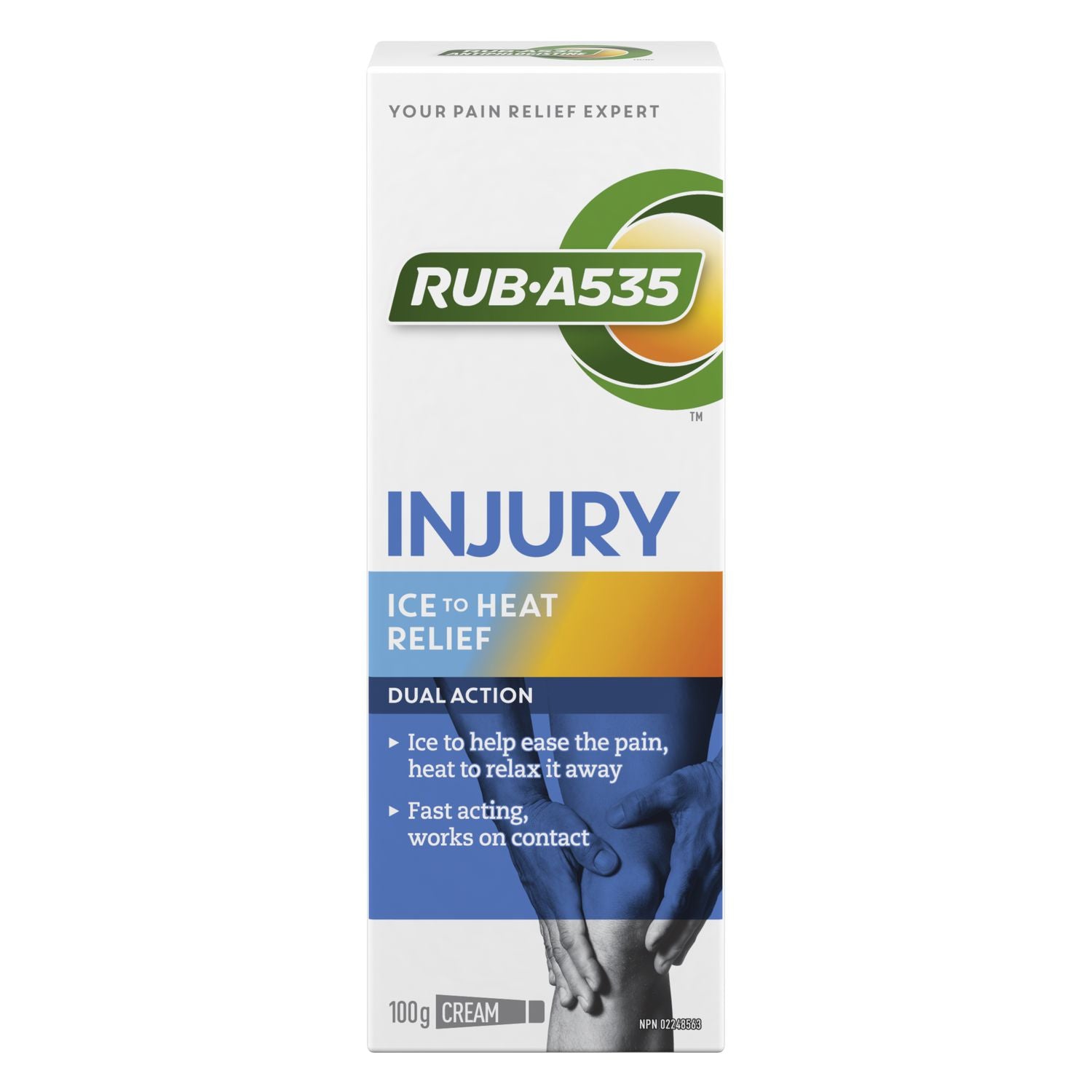 Rub-A535 Injury Ice to Heat Cream 100g