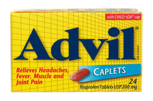 Advil 200mg Ibuprofen Caplets