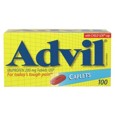 Advil 200mg Ibuprofen Caplets