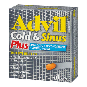 Advil Cold & Sinus Plus Caplets