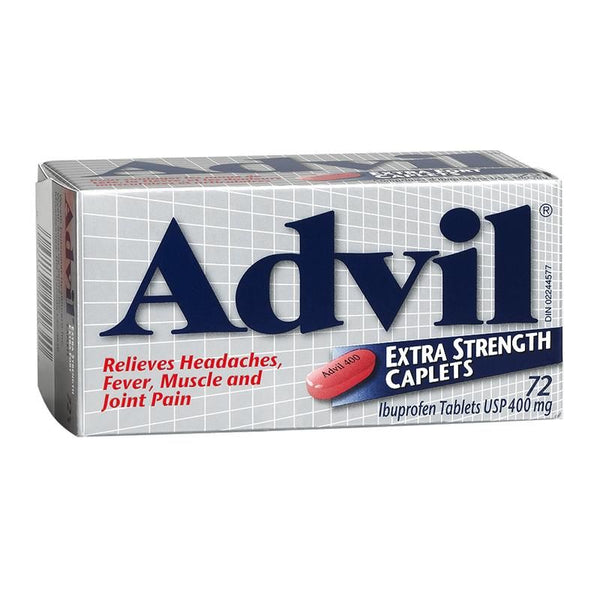 Advil 400mg Extra Strength Ibuprofen Caplets