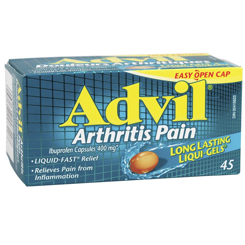 Advil Arthritis Pain Liqui-Gels 45 Capsules