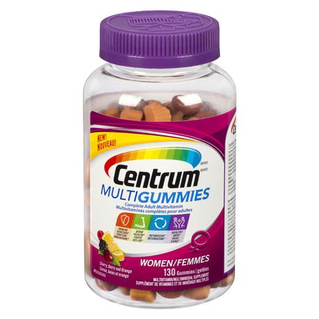 Centrum Multivitamins Multigummies Women 130 Gummies
