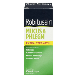 Robitussin Mucus & Phlegm Extra Strength Syrup 100mL