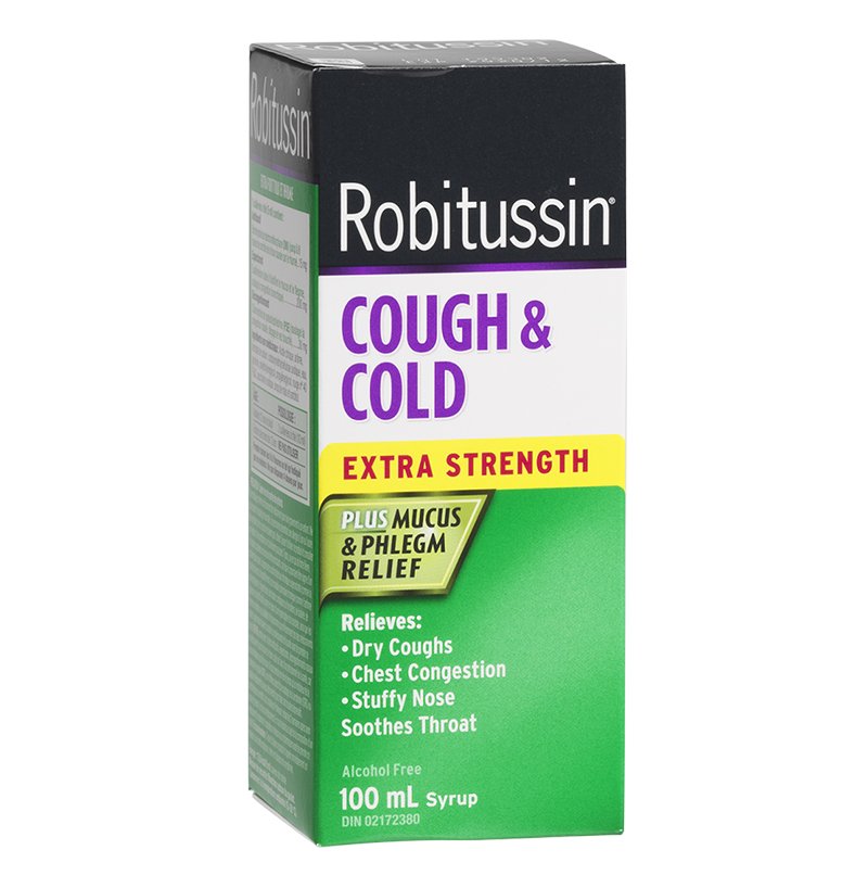 Robitussin Cough & Cold Plus Mucus & Phlegm Relief Extra Strength