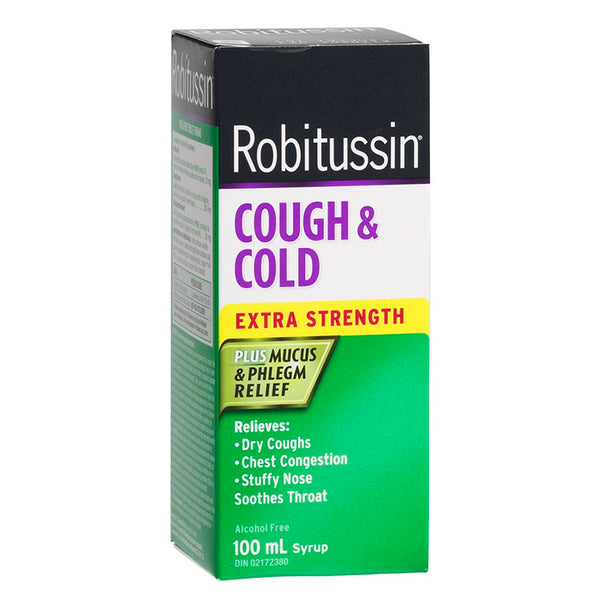 Robitussin Cough & Cold Plus Mucus & Phlegm Relief Extra Strength