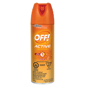 Off! Active Insect Repellent Pressurized Spray 170g