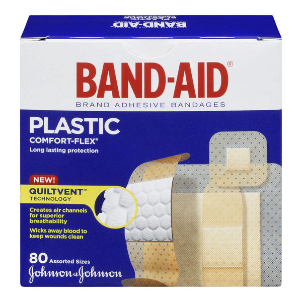 Band-Aid Sheer Strips Assorted Sizes