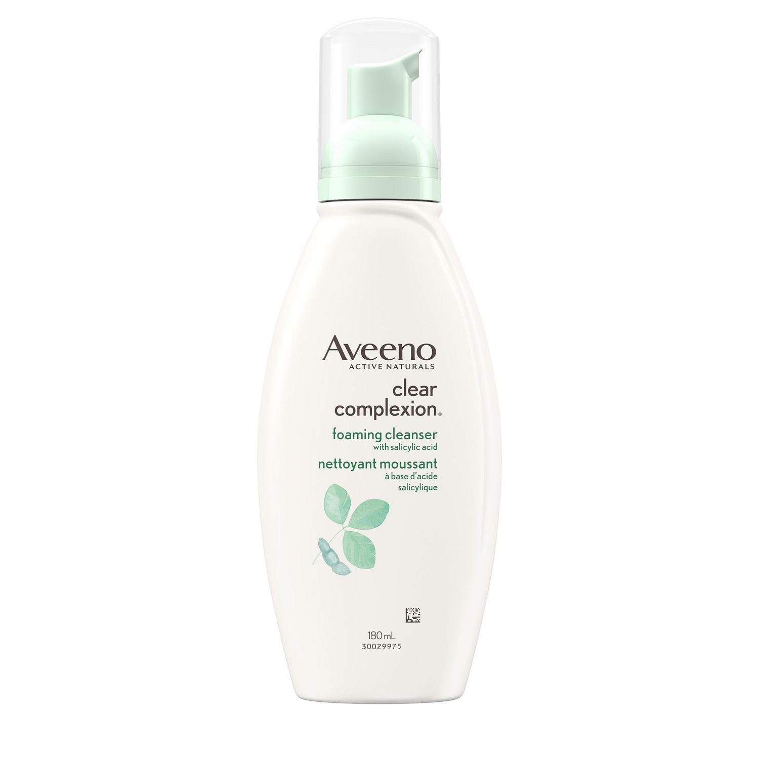 Aveeno Active Naturals Clear Complexion Foaming Cleanser with Salicylic Acid 180mL