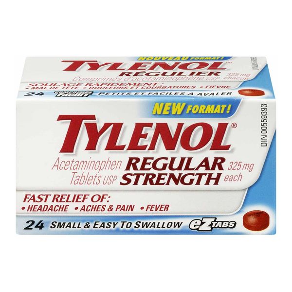 Tylenol Regular Strength 24 EZTabs