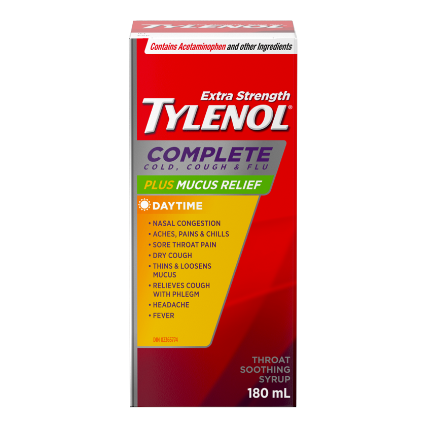 Tylenol Complete Cold, Cough & Flu Plus Mucus Relief Extra Strength