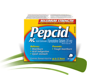 Pepcid Acid Controller Tablets Maximum Strength 50 Tablets