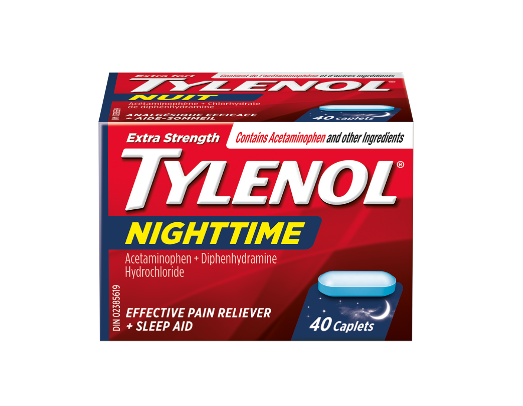 Tylenol Extra Strength Nighttime 40 Caplets