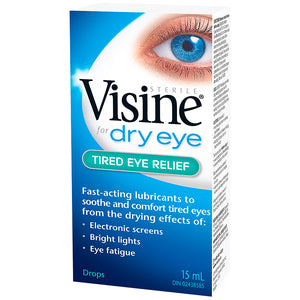 Visine for Dry Eye Tired Eye Relief 15mL