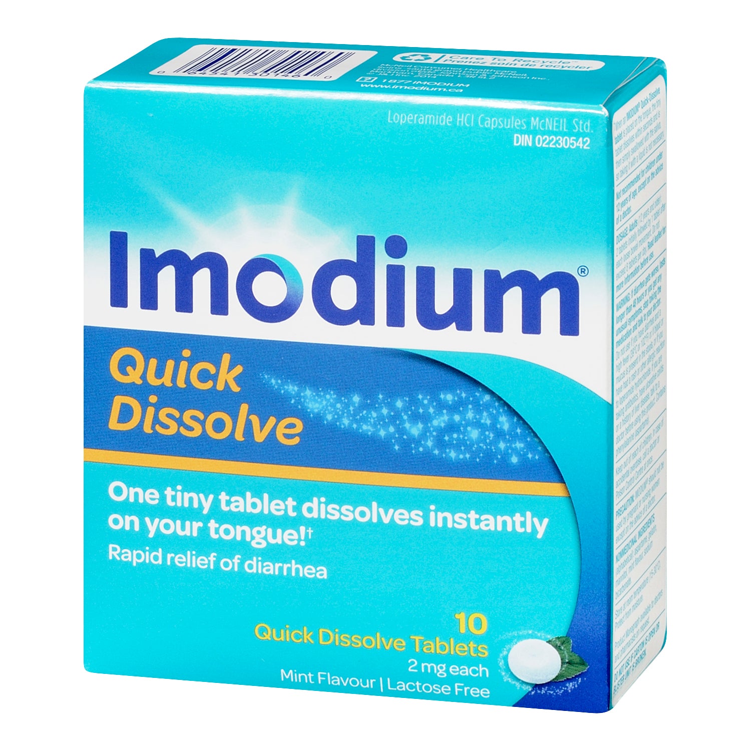 Imodium Quick Dissolve Tablets 2mg