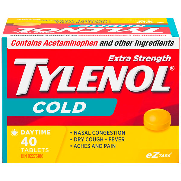 Tylenol Cold Daytime Extra Strength EZTabs