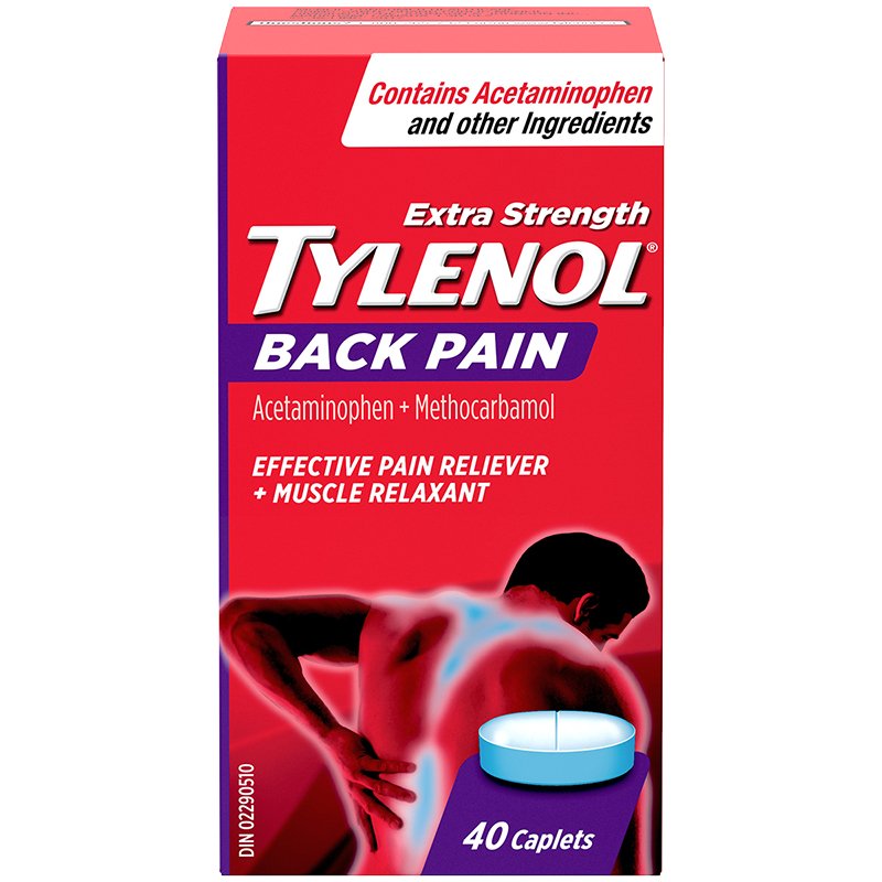 Tylenol Extra Strength Back Pain Caplets
