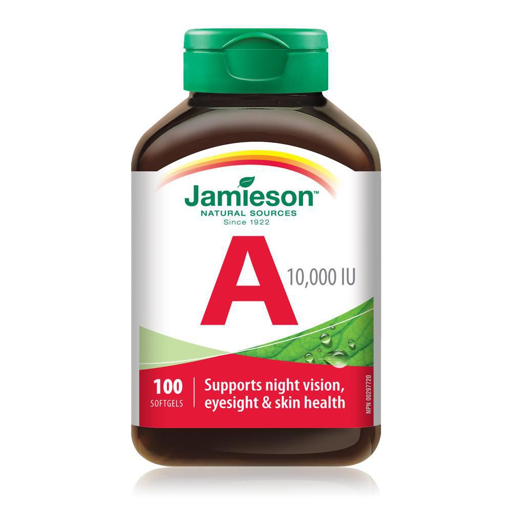 Jamieson Vitamin A 100 Softgels