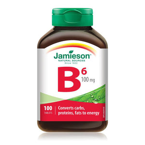 Jamieson Vitamin B6 100mg 100 Tablets