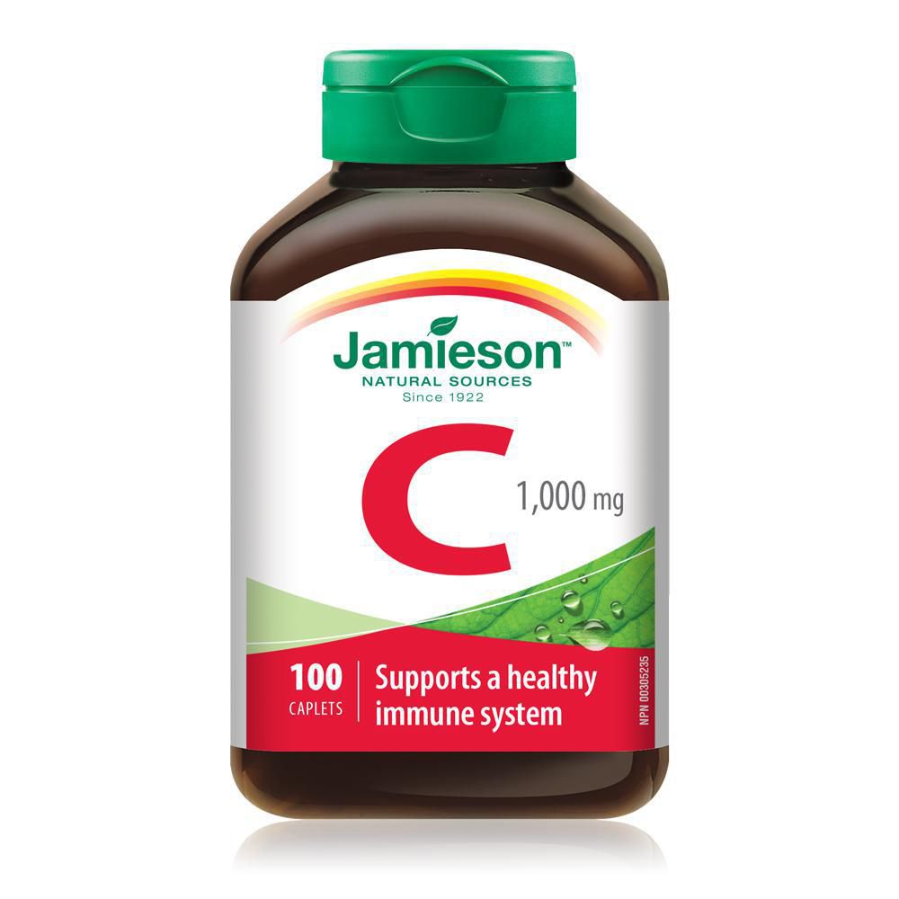 Jamieson Vitamin C 1000mg 100 Caplets