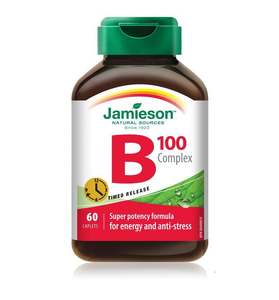 Jamieson Vitamin B100 Complex 60 Caplets