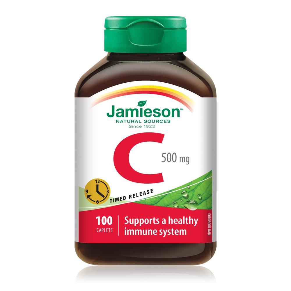 Jamieson Vitamin C 500mg 100 Capsules