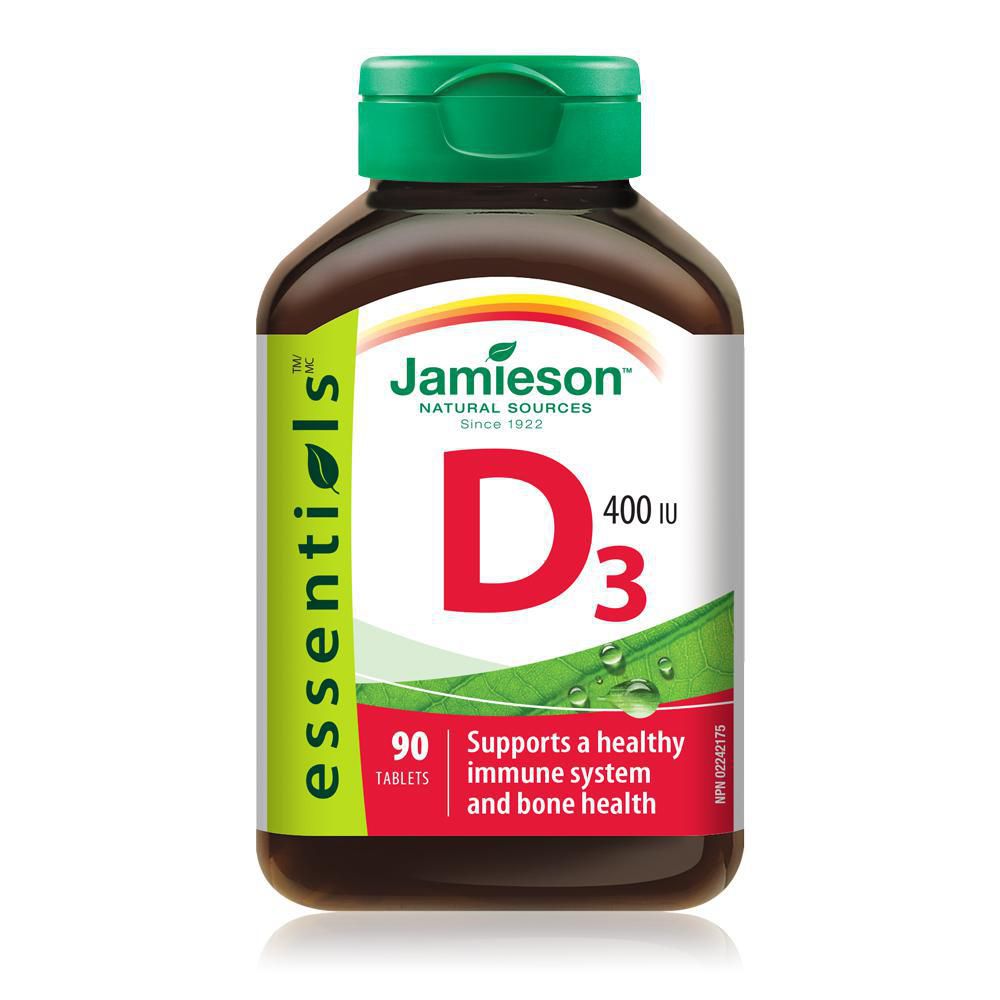 Jamieson Vitamin D 400IU 90 Tablets