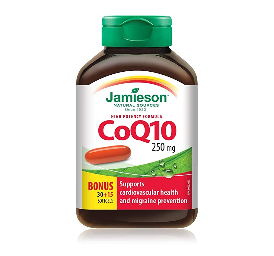 Jamieson CoQ10 250mg 30+15 Softgels