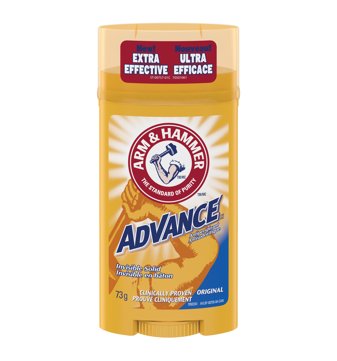Arm & Hammer Advance Unscented Antiperspirant 73g Pharmacy For Life