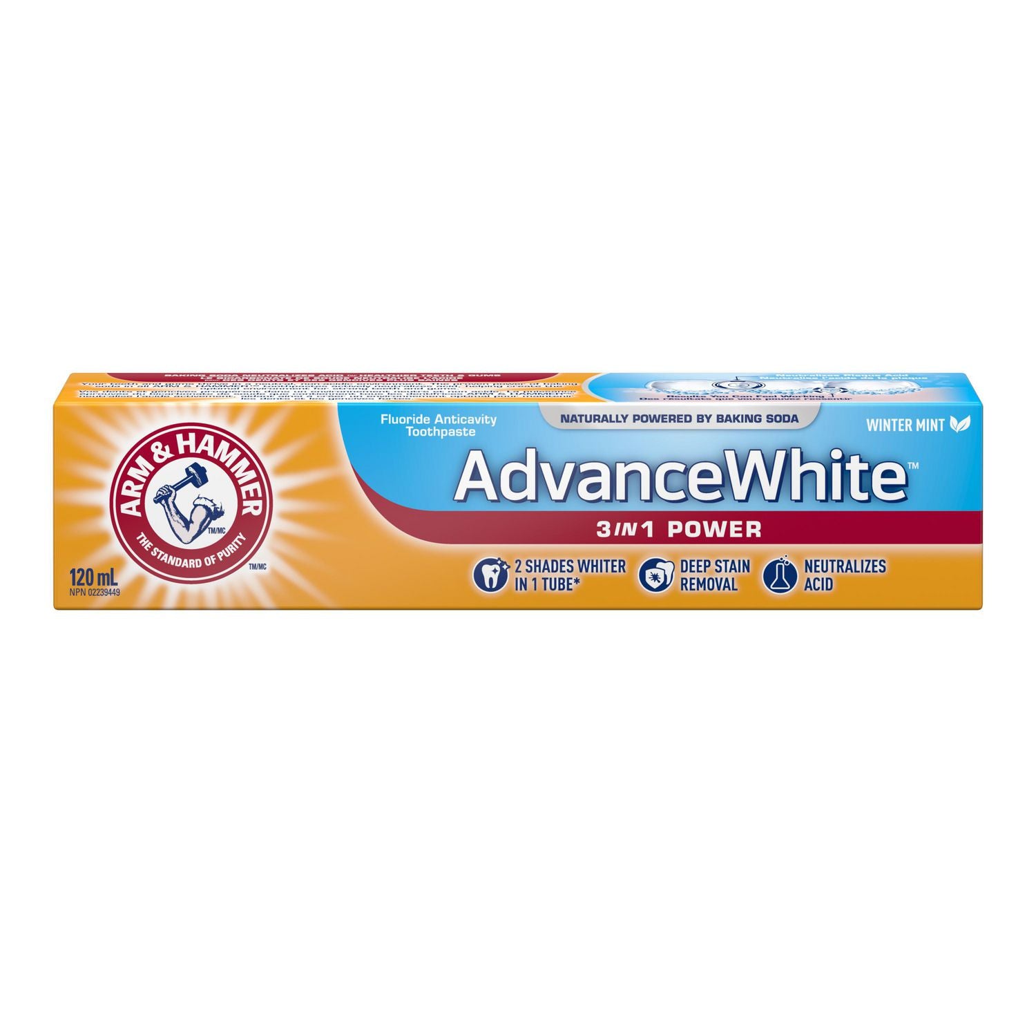 Arm & Hammer Extra Whitening Advance White Toothpaste 120mL