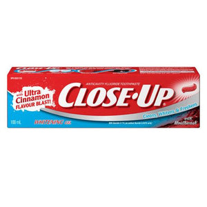 Close-Up Anticavity Fluoride Toothpaste with Ultra Cinnamon Flavour Blast 100mL