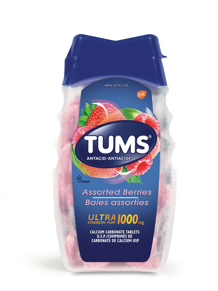 Tums Ultra Strength 1000mg 72 Tablets