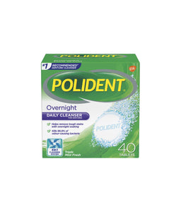 Polident Overnight Daily Cleanser for Dentures