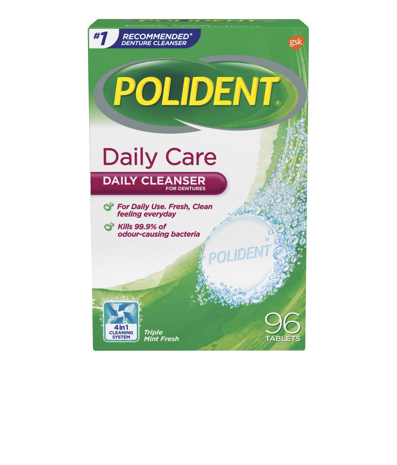 Polident Daily Care Daily Cleanser for Dentures