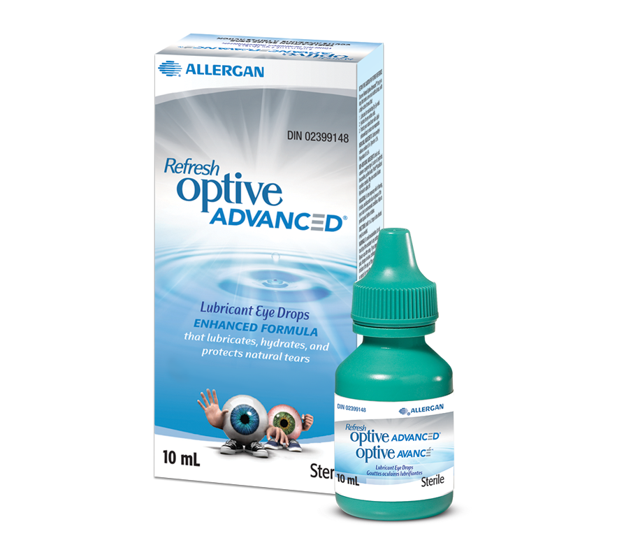 Refresh optive advanced lubricant eye drops 10ml pharmacy for life