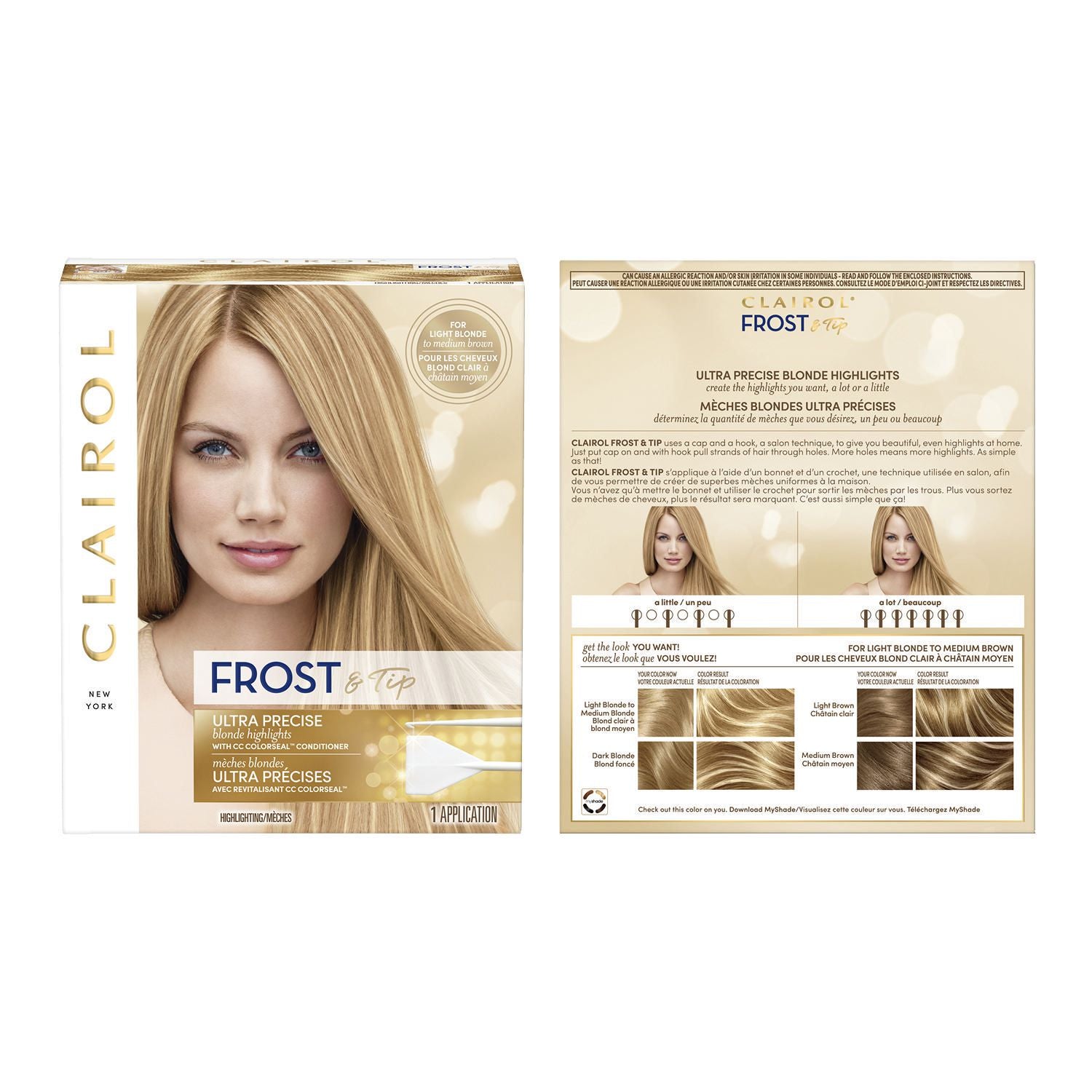 Clairol Frost & Tip Highlighting Kit 1 Application