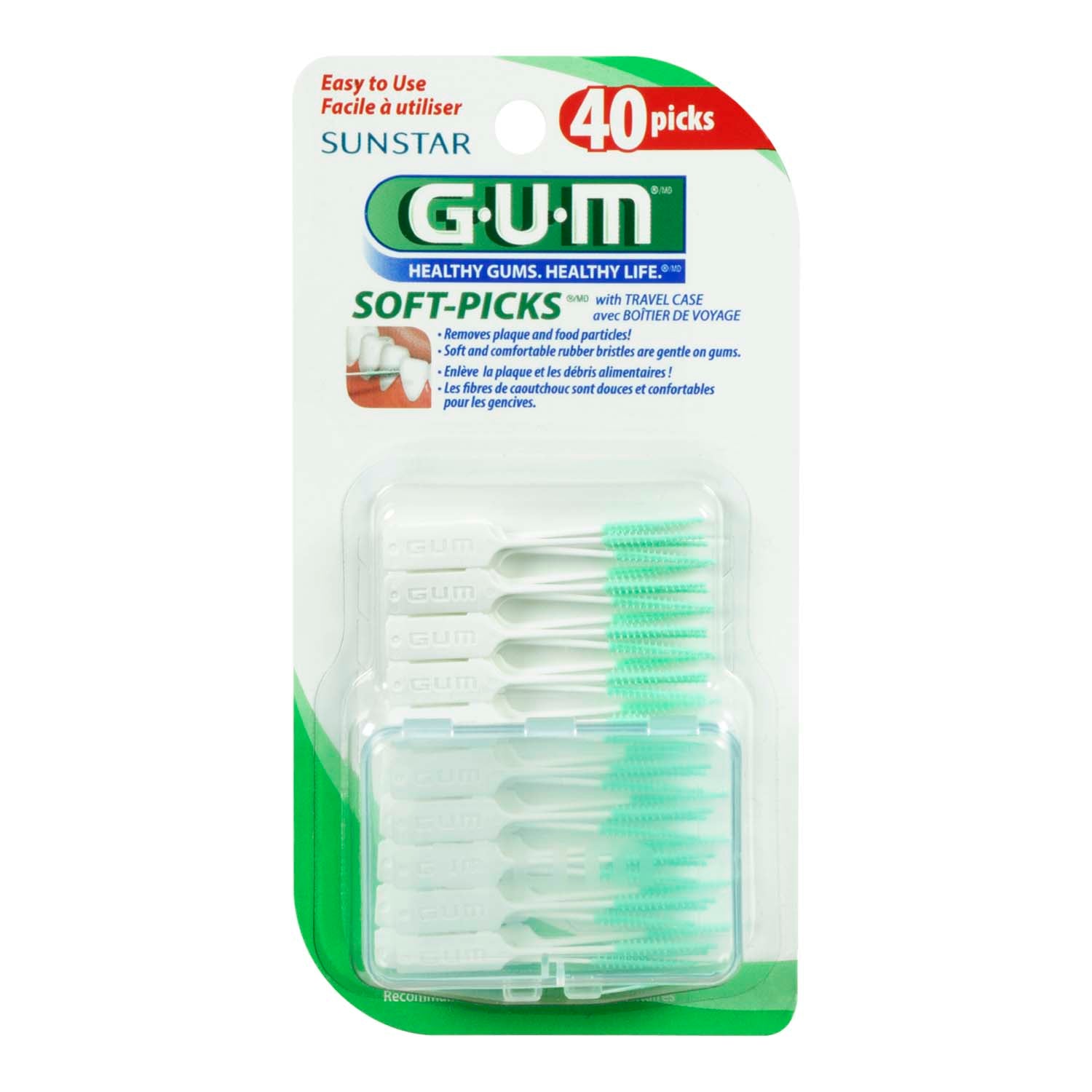 GUM Soft-Picks 40 Picks