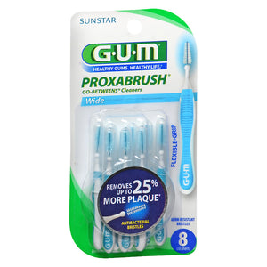 GUM Proxabrush Go-Betweens Wide 8 Cleaners