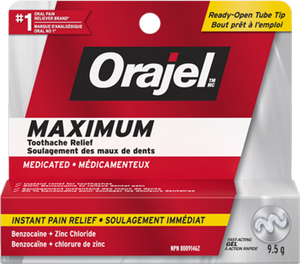 Orajel Maximum Toothache Relief Gel 9.5g