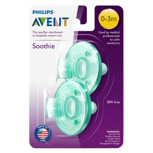 Philips Avent Soothie 0-3M 2 Pack