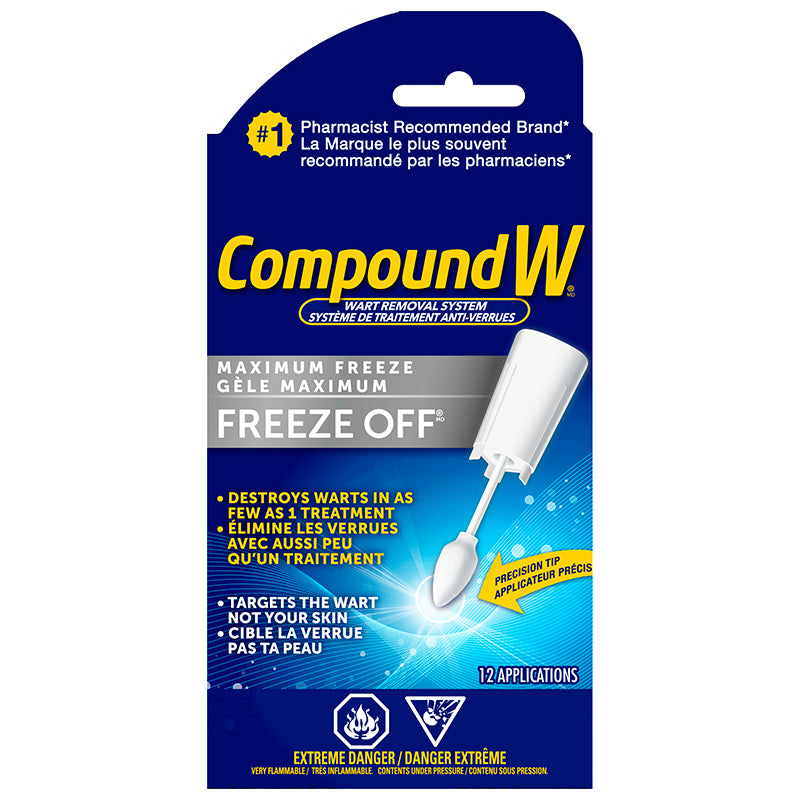 Compound W Freeze Off 12 Applications