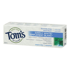 Tom's of Maine Simply White Toothpaste 85mL