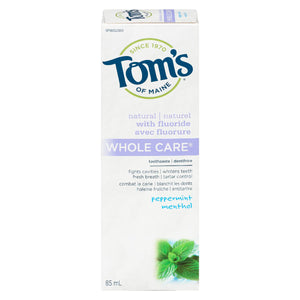 Tom's of Maine Whole Care Toothpaste 85mL