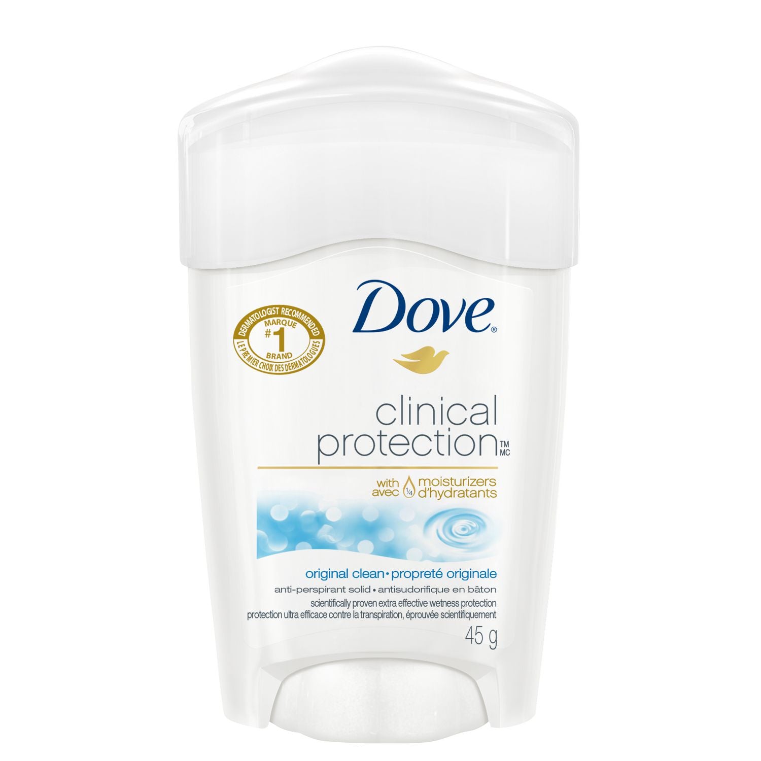 Dove Clinical Protection Original Clean 45g